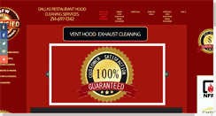 Desktop Screenshot of dfwhoodcleaning.com